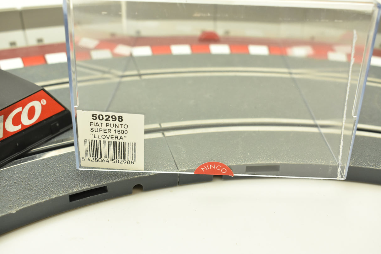 Model car box for Fiat Punto Super 1600 "Llovera," item 50298 for Ninco