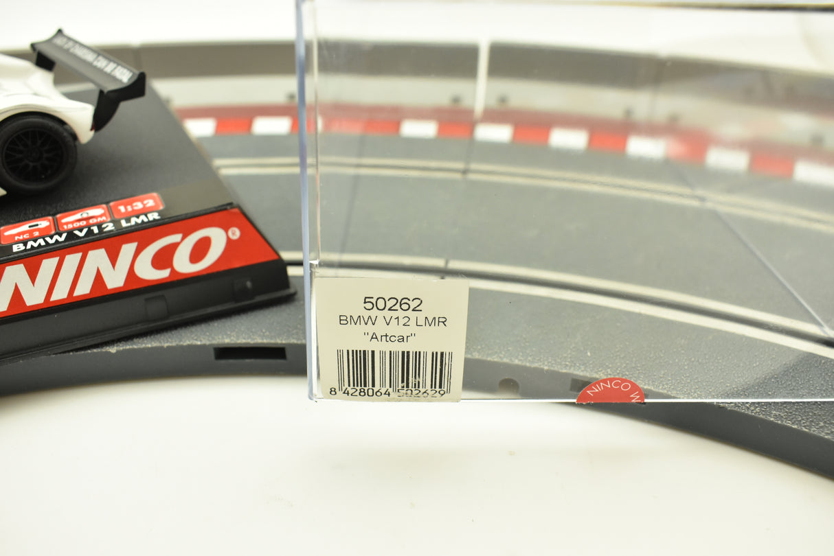 Product box for BMW V12 LMR "Artcar" model car set for REH Ninco 50262