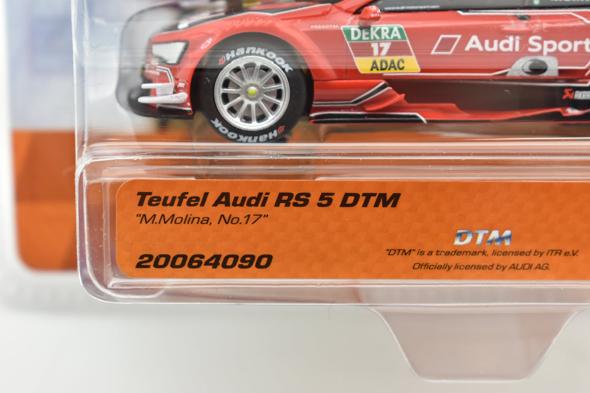 Red slot car of Audi RS 5 DTM race car for Carrera Go 20064090