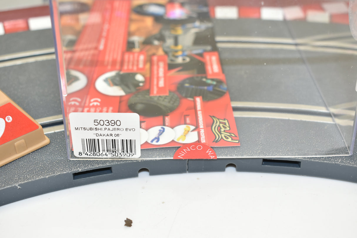 Slot car packaging for 1/32 scale Mitsubishi Pajero Evo Dakar 2006 model for ZZ Expired Kim Collection 50390