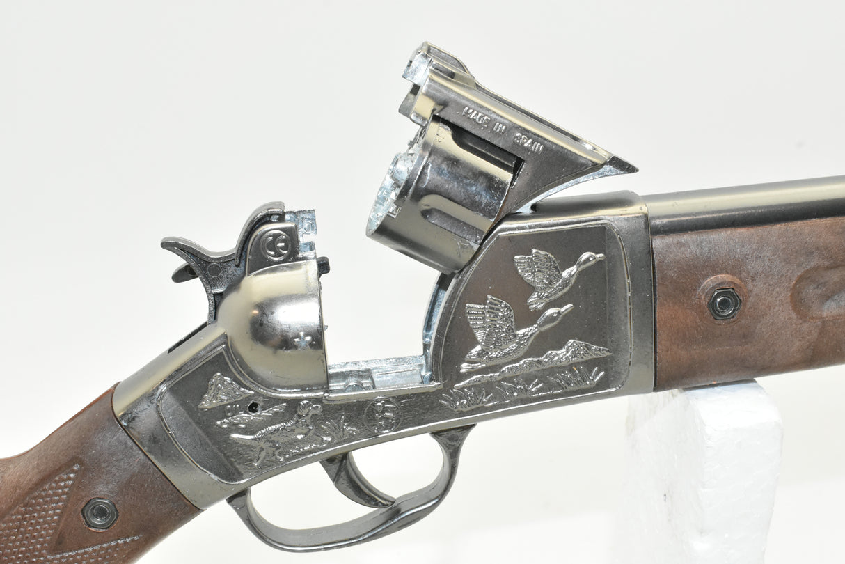Toy rifle with engraved duck detail on the receiver for 4732 4732C