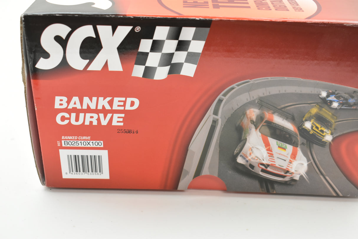 Red box for SCX 1/32 scale banked curve track piece for B02510X100