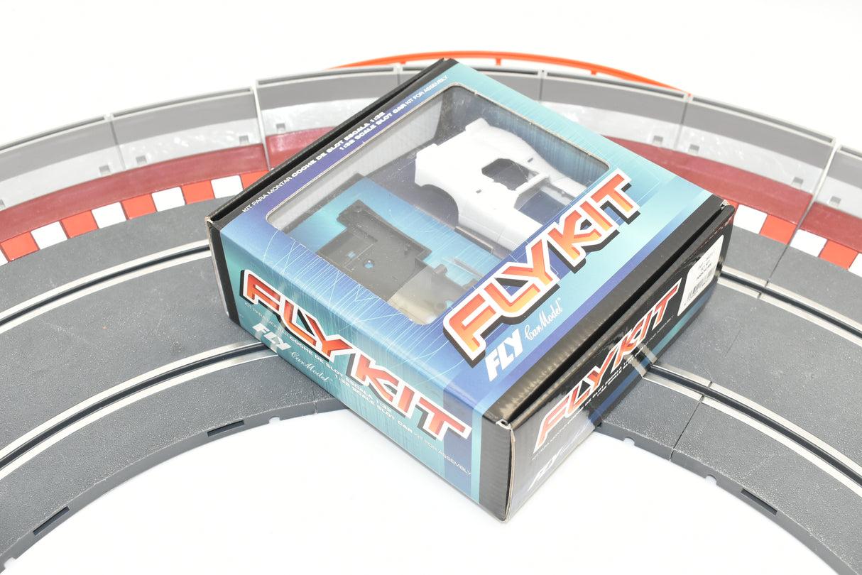 Model car kit box on racetrack section for Fly Car 88311