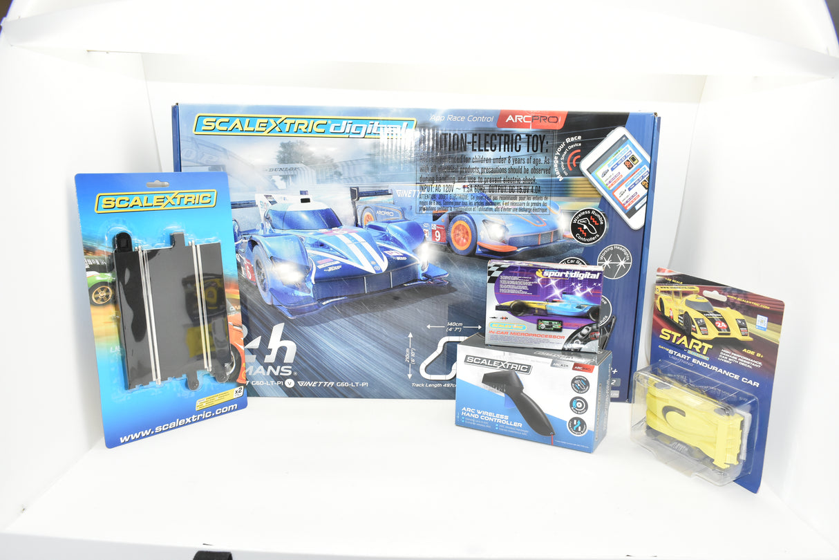 Model car racing set with cars, controller, and accessories for Bundle Pack Special C1404T