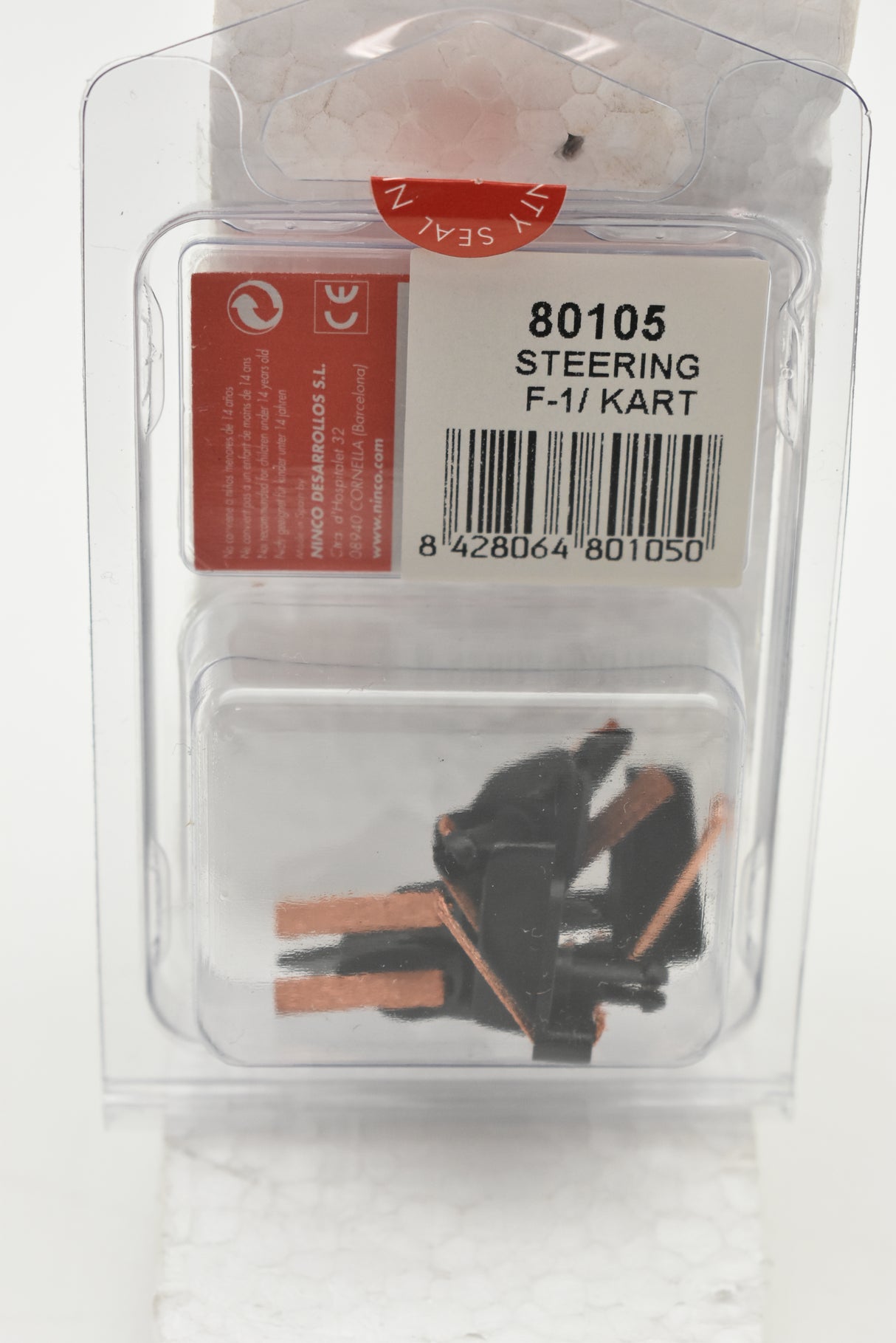 Steering guide/pin set for F-1/KART, part number 80105 for Ninco Steering