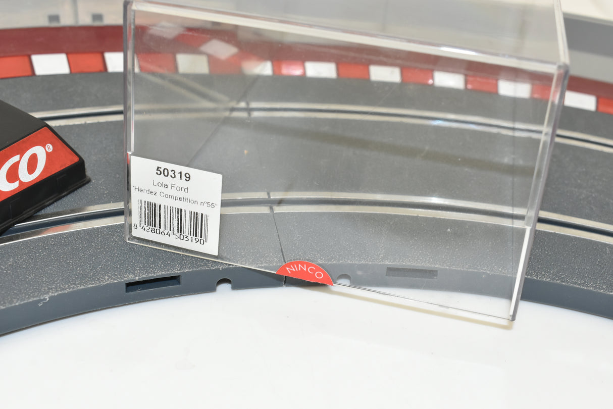 Slot car box for Porsche GT3 Lola Ford, Herdez Competition #55 for ZZ Expired Kim Collection 50319