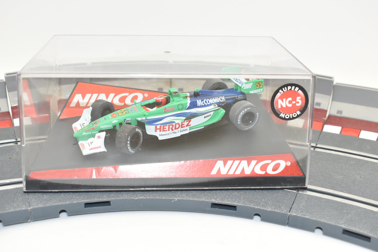 Slot car Porsche GT3 Lola Ford, Herdez Competition #55 race car for ZZ Expired Kim Collection 50319