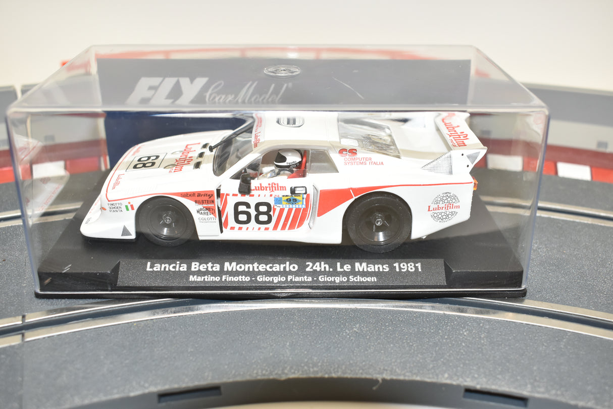 Model car of a 1981 Lancia Beta Monte Carlo race car for Fly Car 88239
