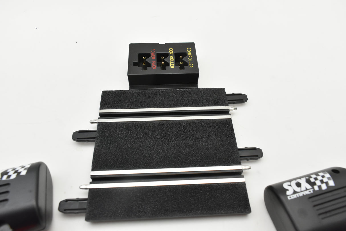 Starter kit components: controller, pads, and metal rods for vehicle starting for SCX Compact SC-01.050