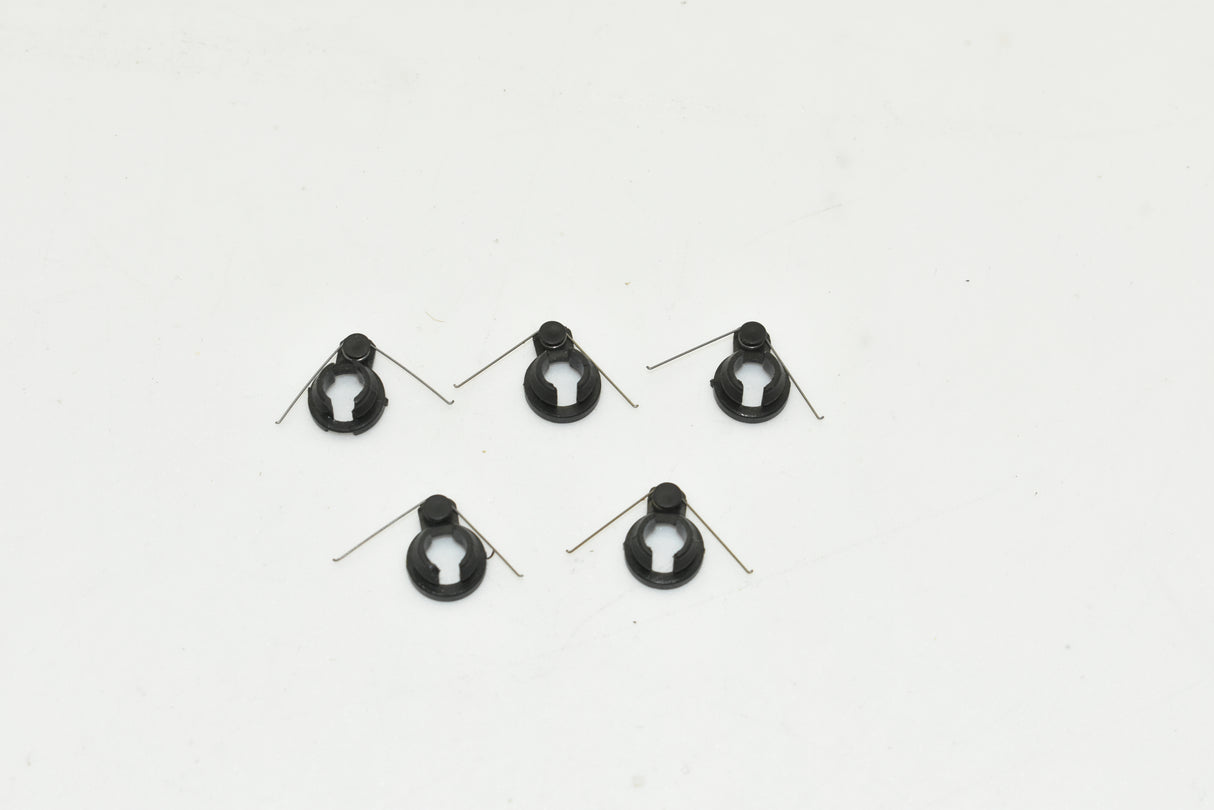 Five automatic return springs for SCX analog mechanism for ARS SD01708, front view