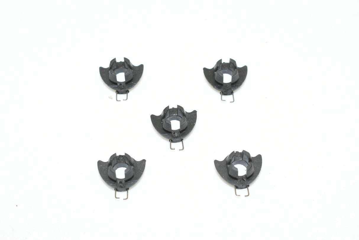Five black automatic return springs for digital clock mechanism for SCX ARS SD01699