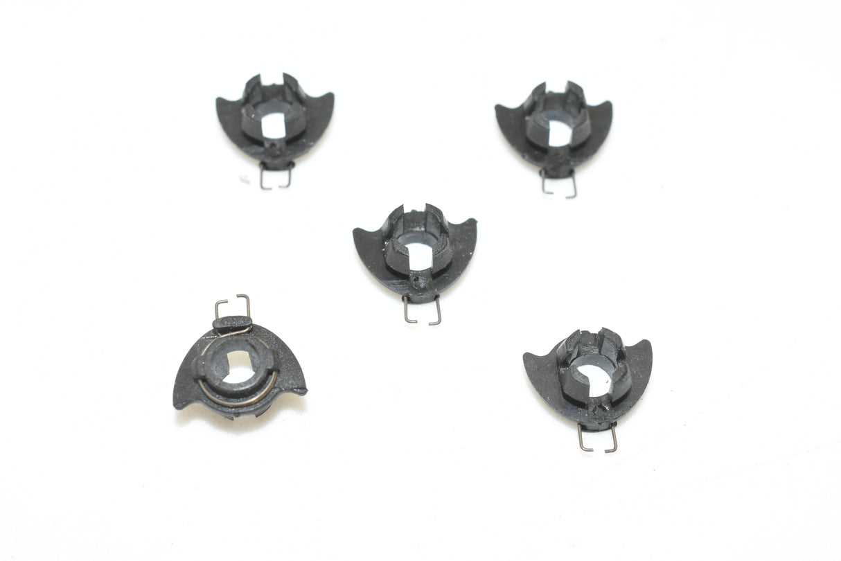 Five black return springs for automatic return mechanism for SCX ARS SD01699