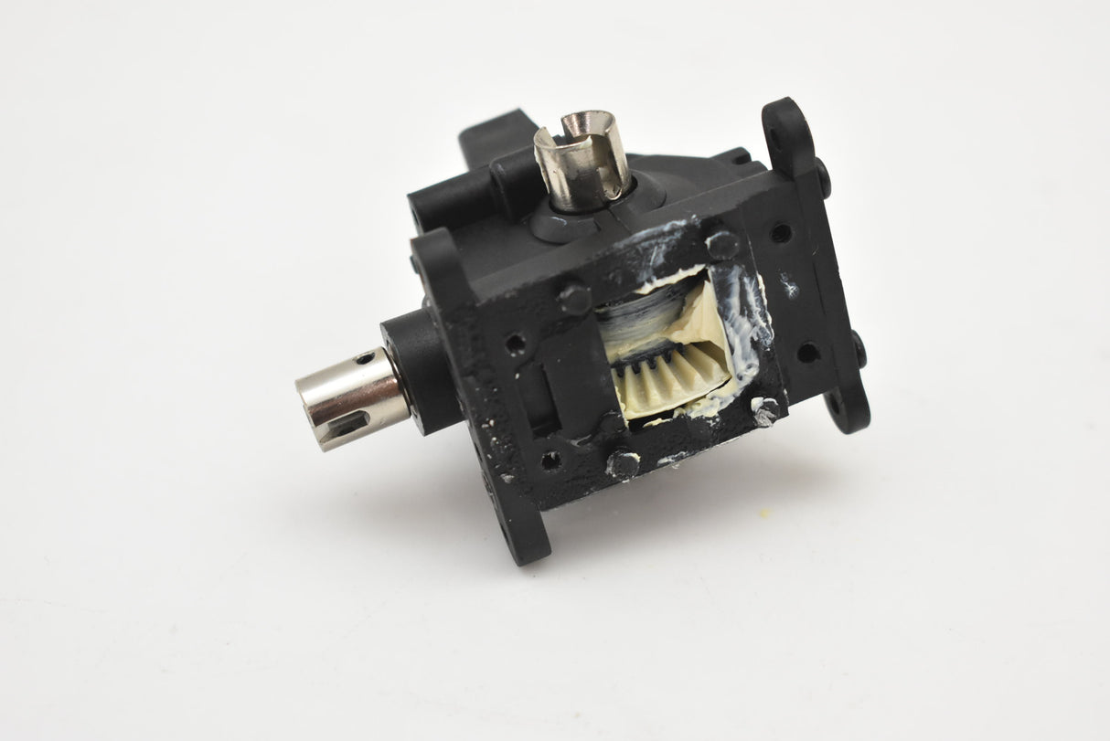 Front differential assembly with electrical connector and exposed gears for IMEX IMX18165F