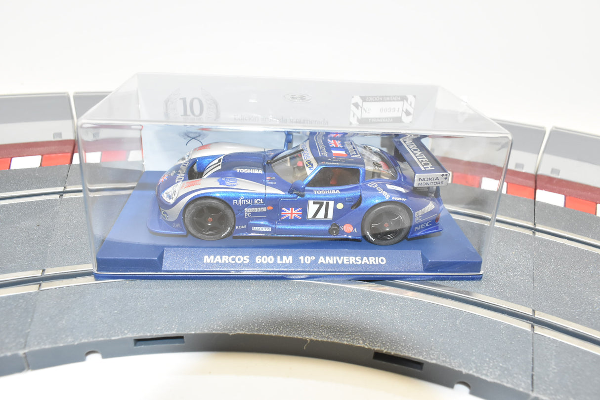Slot car, Marcos 600 LM, 10th Anniversary edition for Fly Car 10 Anicersario