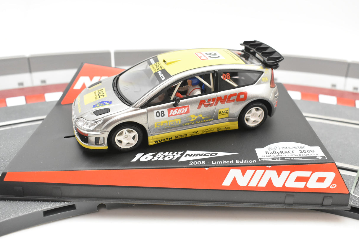Ninco model car of a 2008 Citroen C4 WRC rally car for 50510