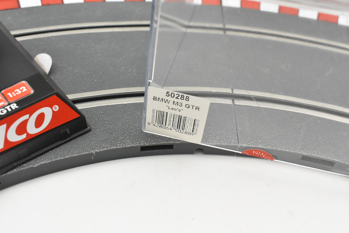 Product box for BMW M3 GTR race track set, model 50288 for Ninco