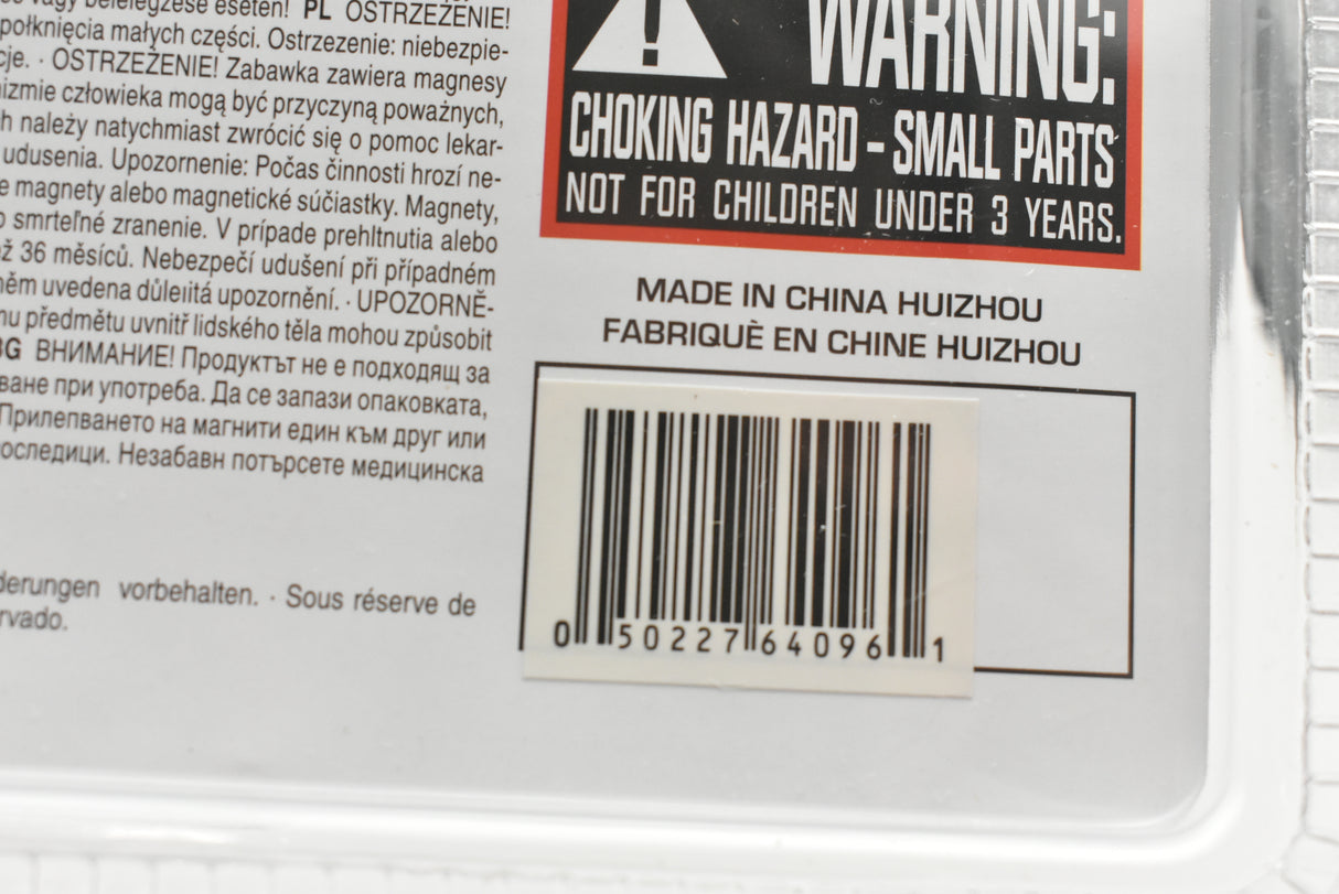 Barcode label with warning: Choking hazard - Small parts for Carrera Go 20064096
