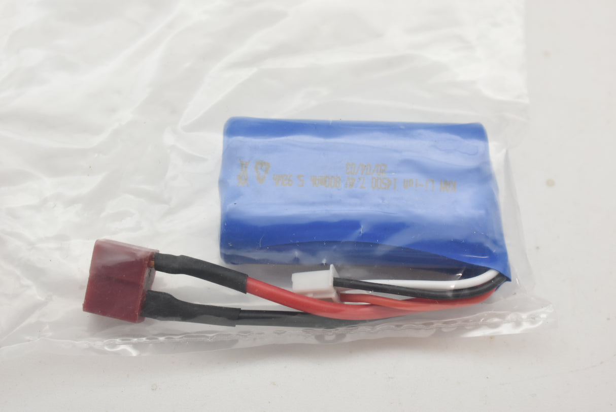 Li-ion battery pack with red connector and wires for IMEX IMX16901