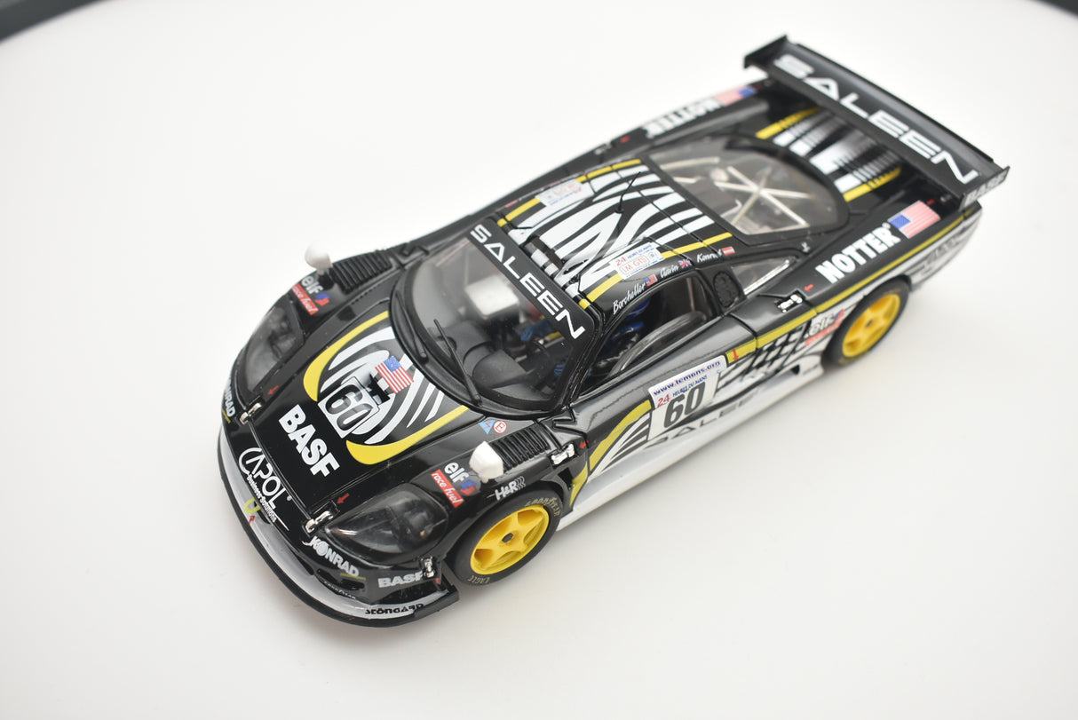 Slot car of a Saleen S7 race car from Le Mans 2001 for Fly Car 88044, alternate view