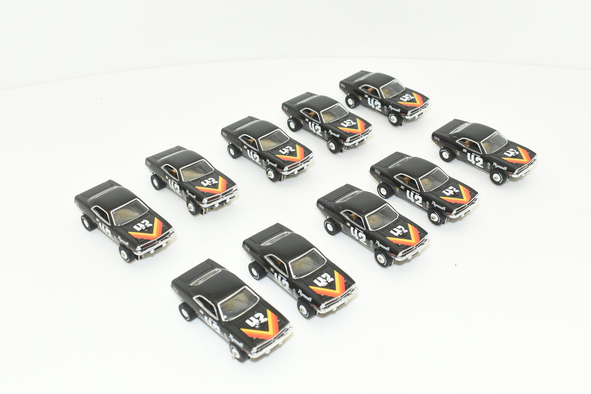 1970 Plymouth ‘Cuda | SC338 | Auto World | Slot Car 1:64-Auto World-10 Pack 1970 Plymouth Cuda-ProTinkerToys