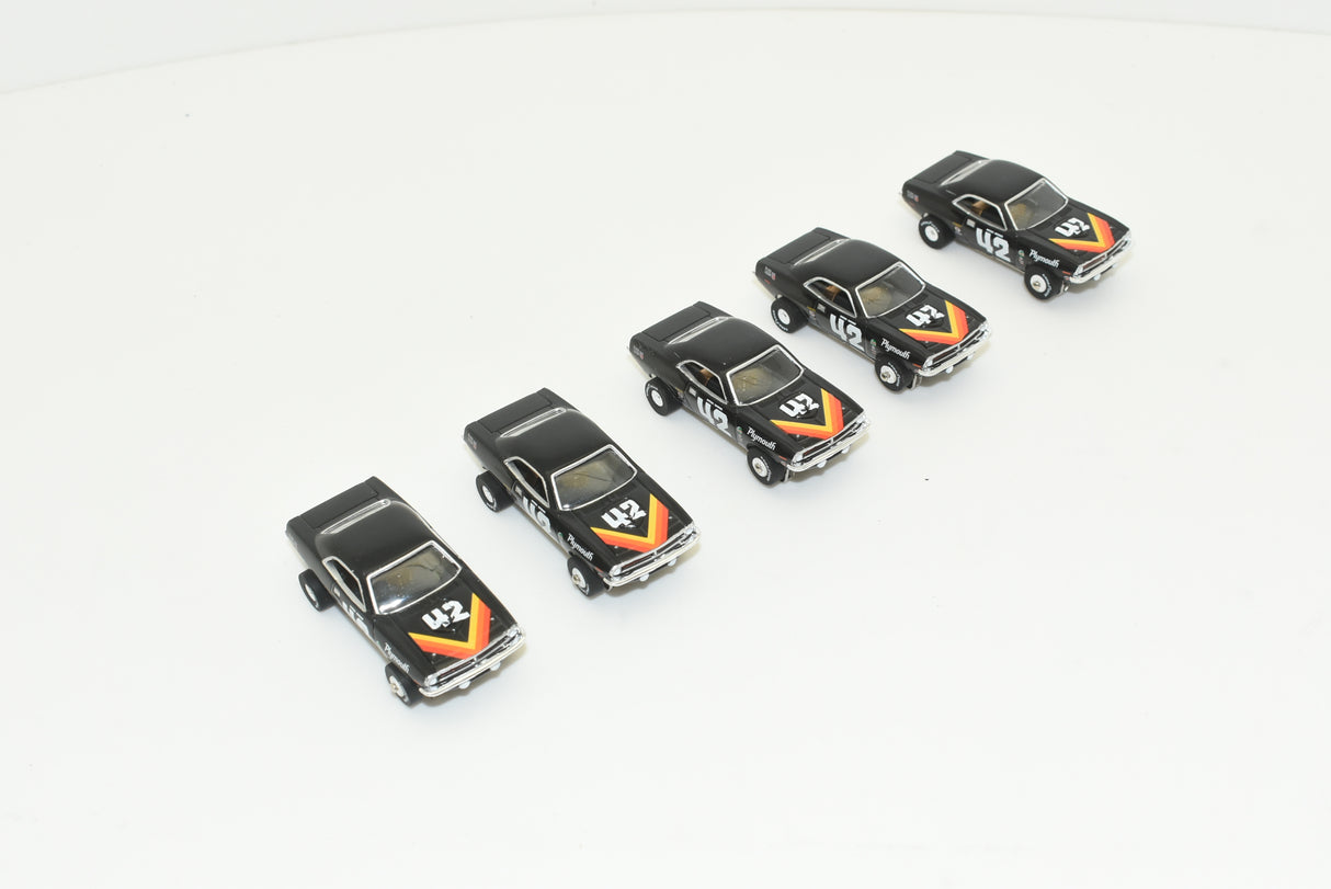 1970 Plymouth ‘Cuda | SC338 | Auto World | Slot Car 1:64-Auto World-5 pack 1970 Plymouth Cuda-ProTinkerToys