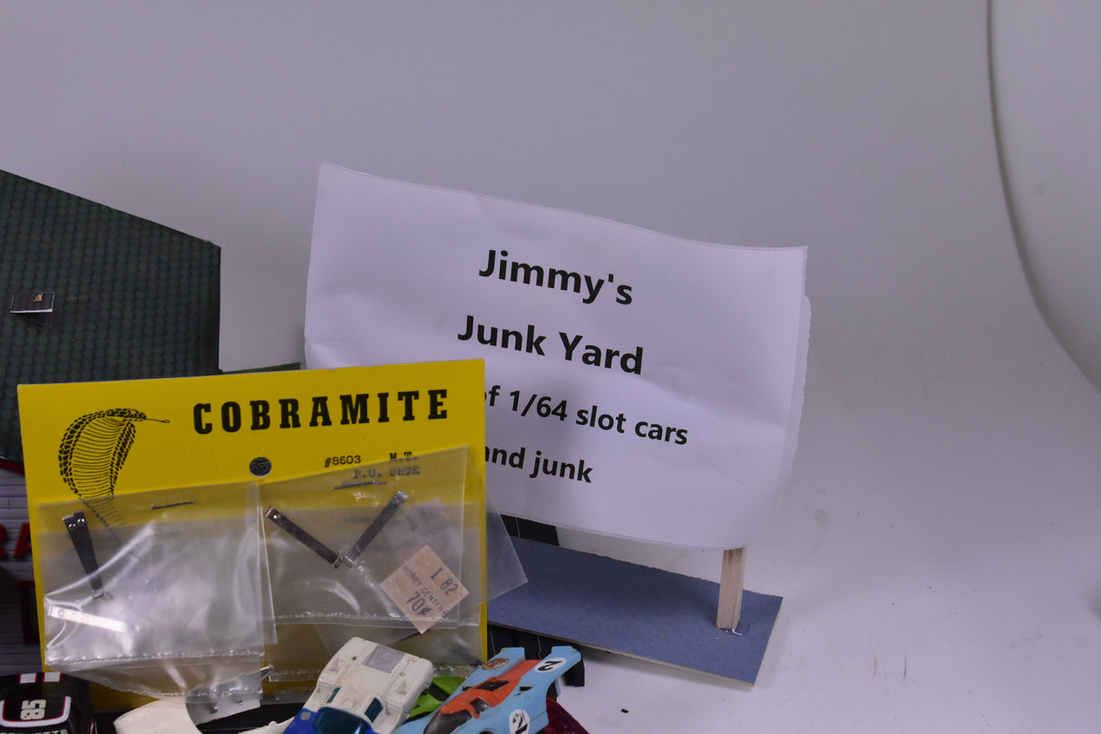 Jimmy's Junk Yard of HO Cars and Parts | Lot D | Tyco / Aurora