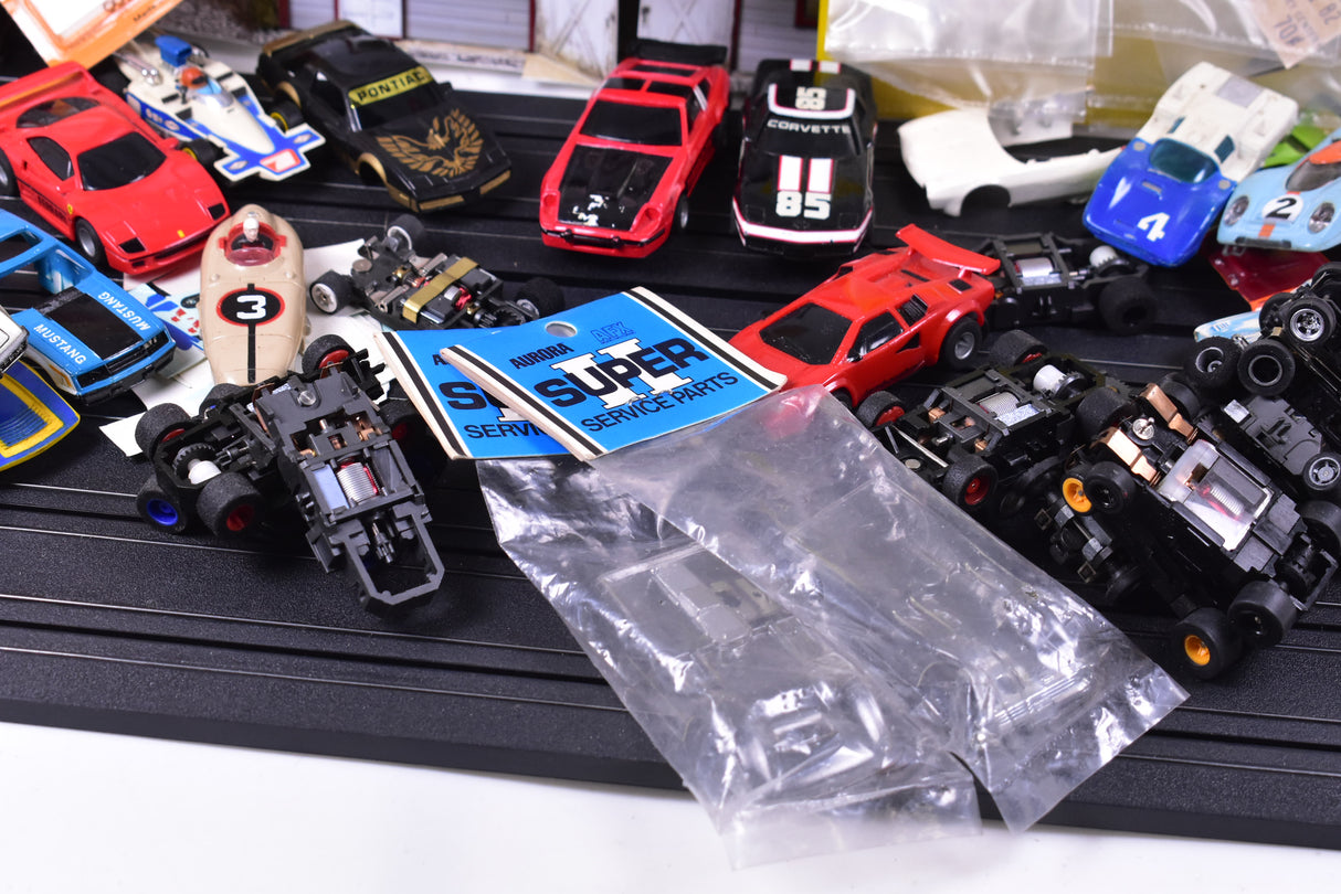 Jimmy's Junk Yard of HO Cars and Parts | Lot D | Tyco / Aurora