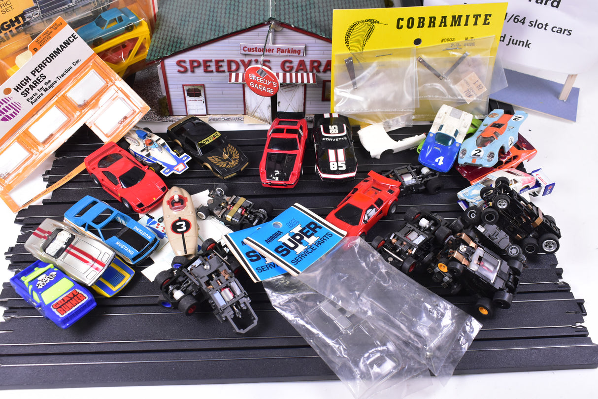 Jimmy's Junk Yard of HO Cars and Parts | Lot D | Tyco / Aurora