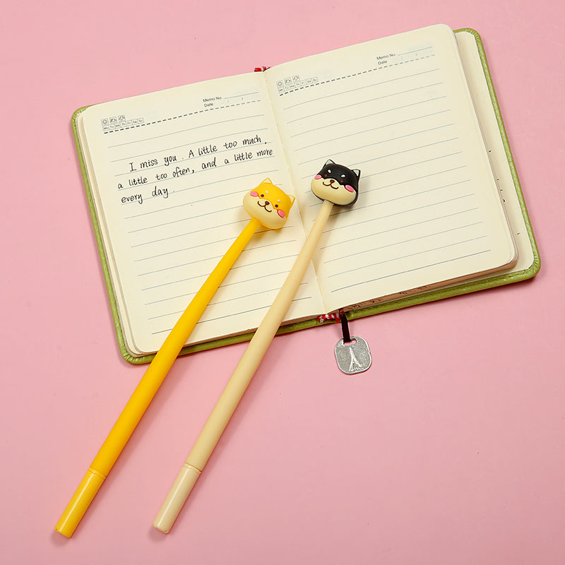 Shiba Inu Puppy Wiggle Gel Pen | 22445 | Bcmini