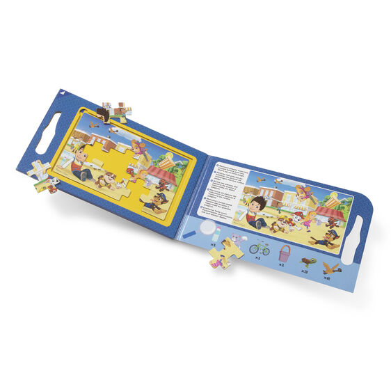 PAW Patrol magnetic jigsaw puzzle featuring pups and rescue scenes for Melissa and Doug 33262