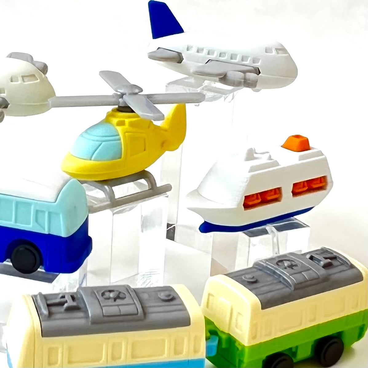 Airplane, Helicopter & Cruise Ship Erasers | 38136 | BCmini