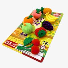 Colorful fruit eraser card featuring various fruits for cleaning for BC Mini 38371