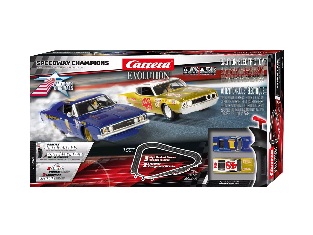 Speedway Champions Evolution 1/32 Set + Free BMW | 20025241 | Carrera
