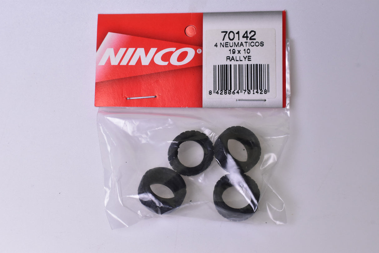 4 Neumaticos (Tires) 1910 Rallye 1/32 Slot Cars | 70142 | NINCO Slot Cars