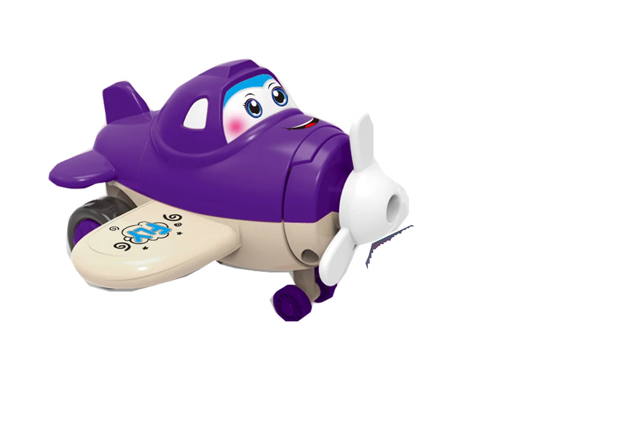 360° Spinning and Rotate Walking Cartoon Airplane | 88828 | BVP