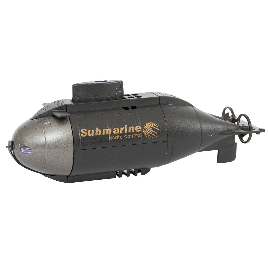 RC 3-CHANNEL MINI SUBMARINE | 500816 | Invento-Imex-Black-ProTinkerToys