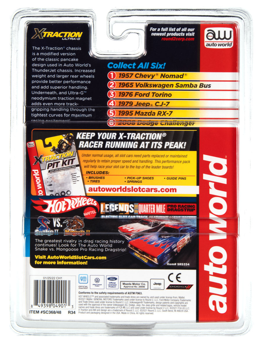 Racing car kit details and product information for X-Traction for Auto World SC368