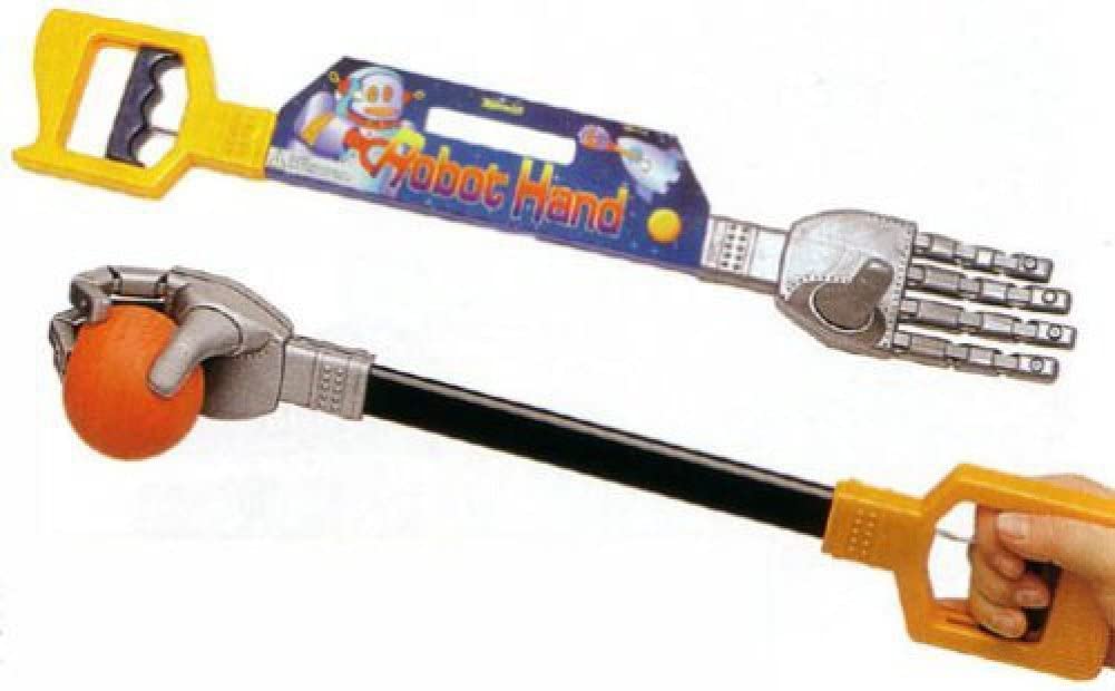 Toy robot hand set with various gripping and grasping attachments for play for Toy Smith 833-12