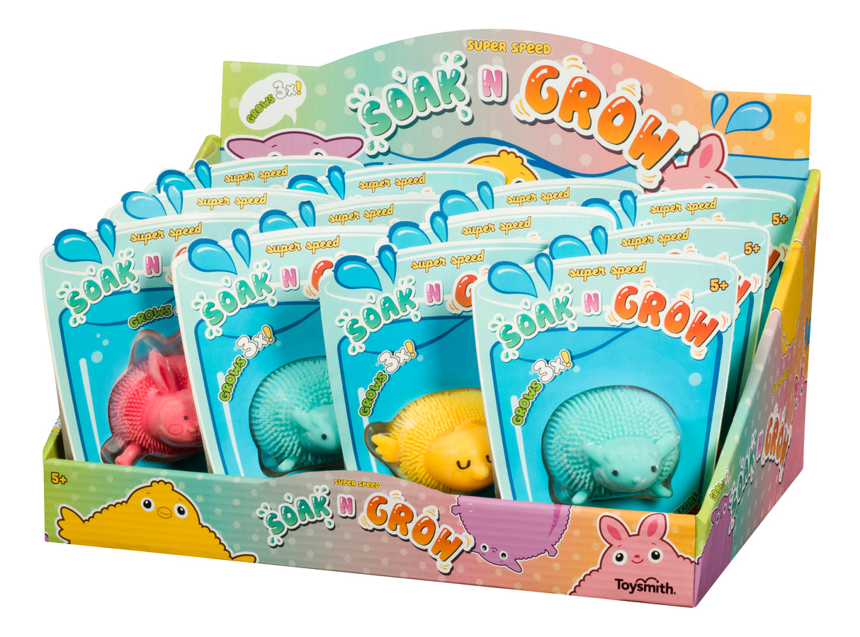 Set of bath toys featuring colorful, playful farm animals for bath time fun for Toy Smith 5777