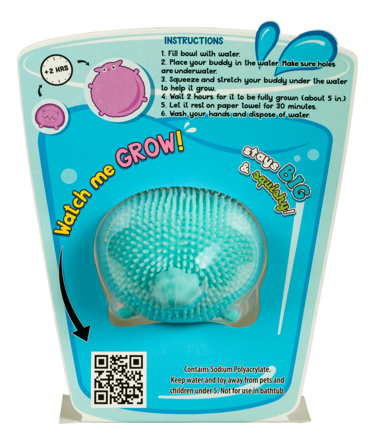 Farm Fresh Soak and Grow | 5777 | Toy Smith-Toy Smith-Blue-Lamb-ProTinkerToys