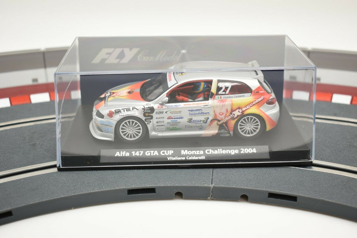 Slot car of 2004 Alfa 147 GTA CUP race car for Fly Car 88259