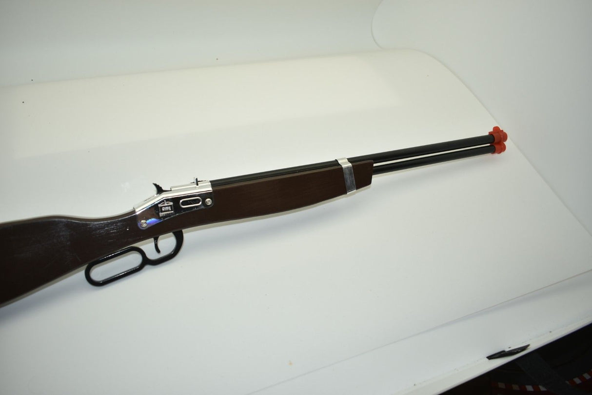 Toy replica saddle gun with wood stock and die-cast barrel for Die Cast Barrel and Trigger 2700