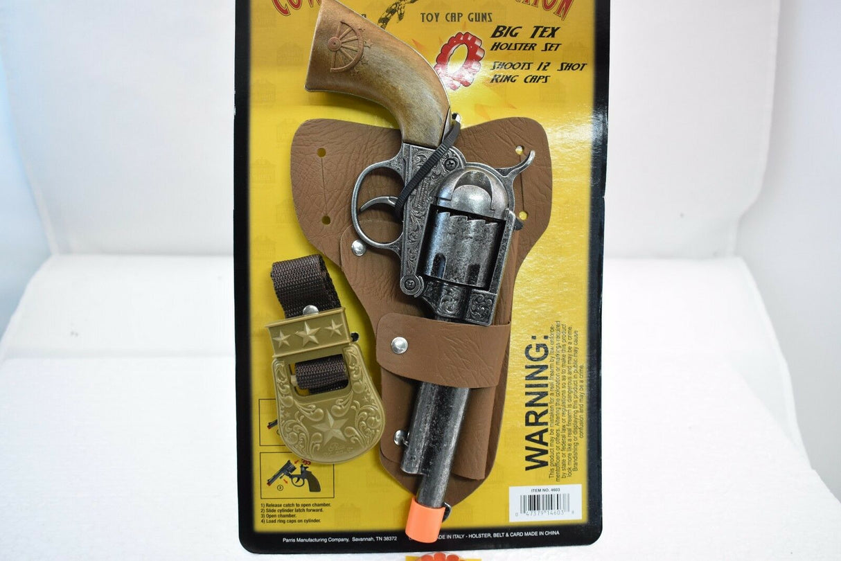 Toy revolver and holster set for children's play for Parris Toys 4603C