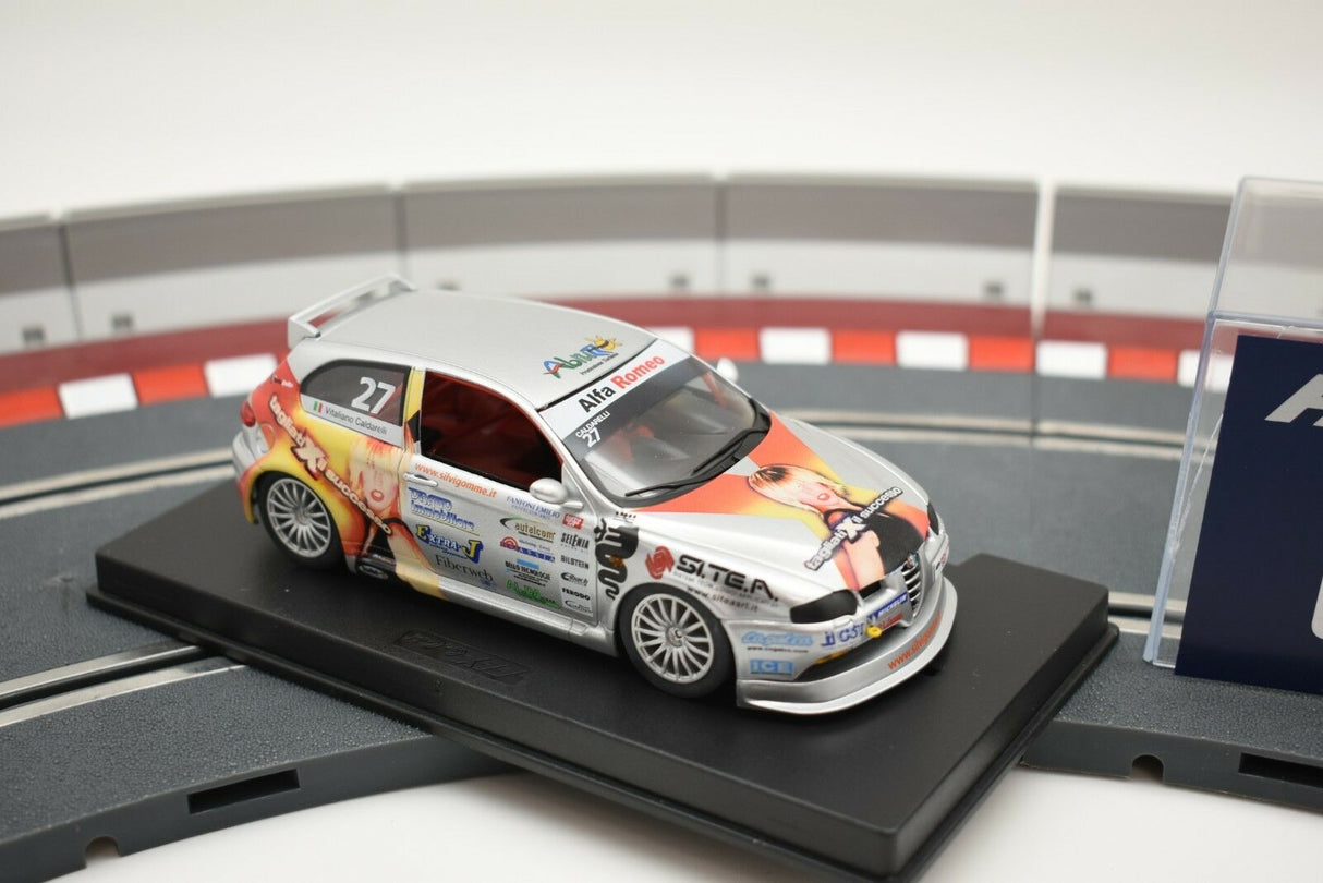 Slot car replica of an Alfa Romeo 147 GTA from the 2004 Monza Challenge for Fly Car 88259