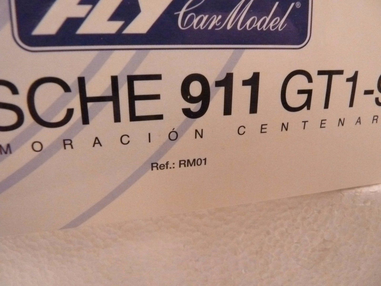 Porsche 911 GT1-98 Real Madrid model car, reference RM01 for Fly Car