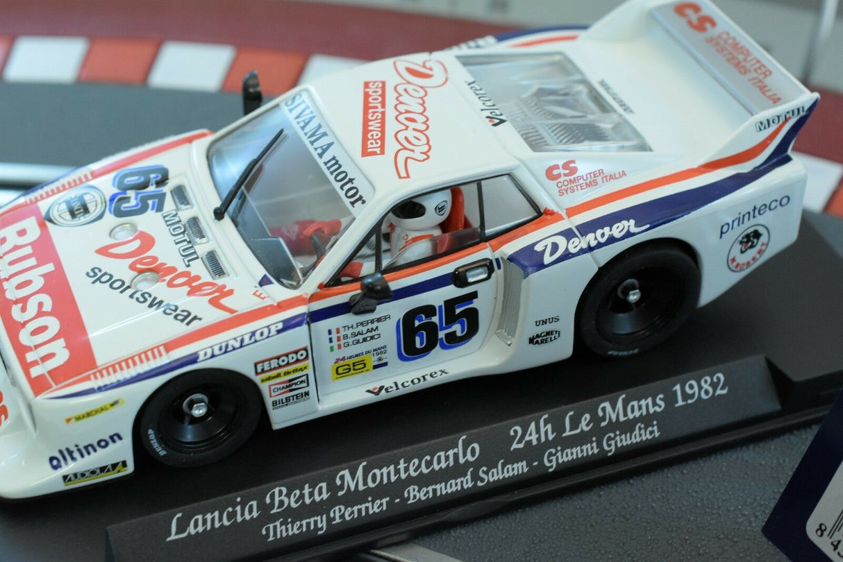 Model car: Lancia Beta Montecarlo 24h Le Mans 1982 race car for Fly Car 07501