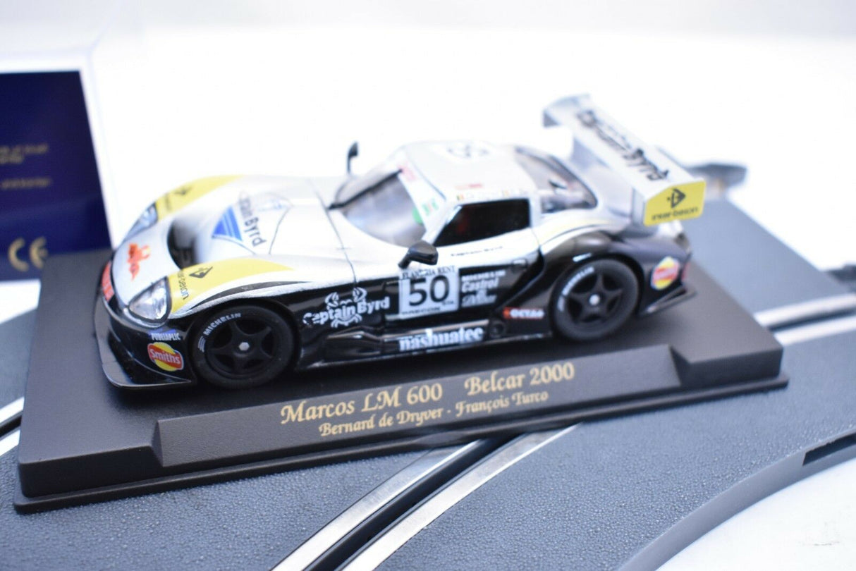 Model car of a Marcos LM 600 Belcar 2000 race car for Fly Car 88004
