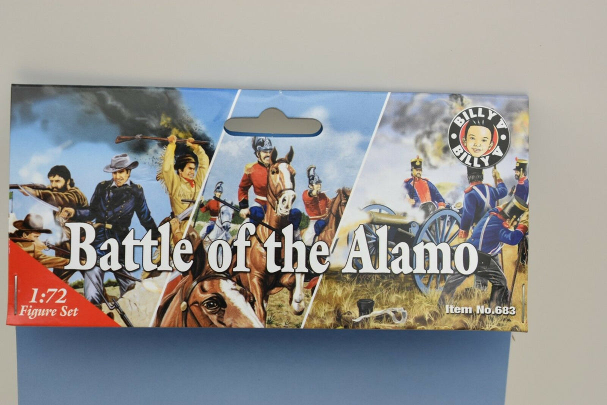Action scene: figures in historical battle gear on horseback and foot for Billy V 683