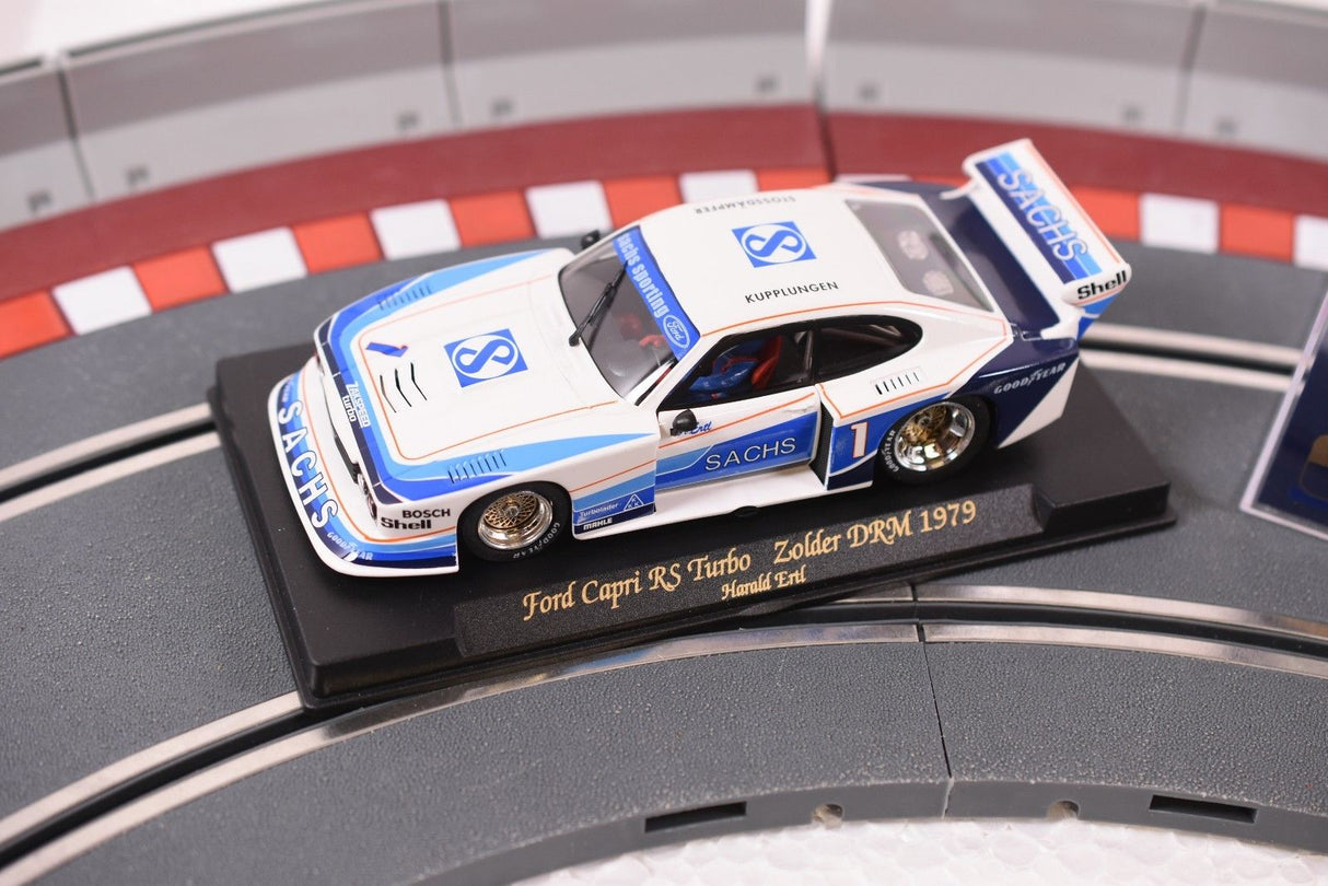 Scale model of a 1979 Ford Capri RS Turbo race car for Fly Car A141L