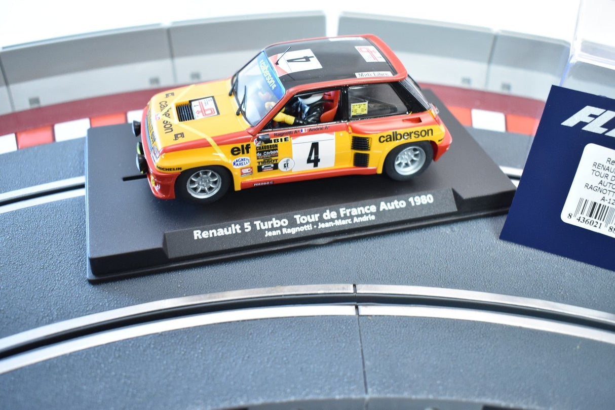 Model car of a 1980 Renault 5 Turbo for the Tour de France for Fly Car 88179
